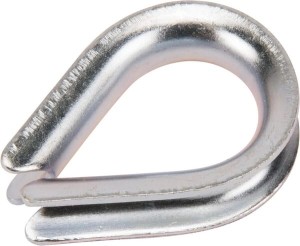 Kausza do liny ocynk, 10 mm WT10
