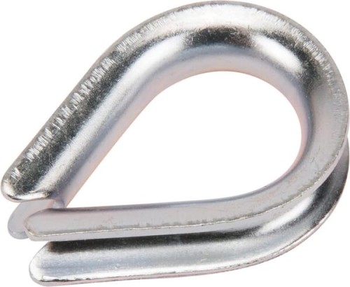 Kausza do liny ocynk, 10 mm WT10 - Intertraktor