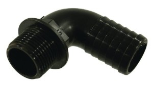 Przyłącze węża 90° gwint zew. Arag, 50 mm 2" 1132750