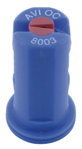 Rozpylacz eżektorowy brzegowy AVI OC 80° 03 niebieski ceramiczny Albuz AVIOC8003 - Intertraktor