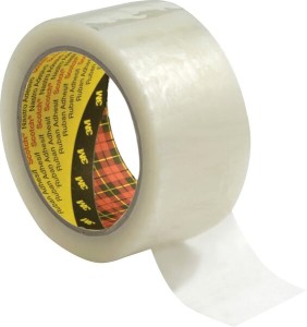 Taśma do pakowania Scotch 371 6 sztuk 3M, przezroczysta 50 mm x 66 m 7100135318