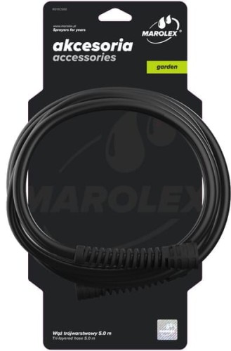 Wąż z nakrętkami, 500 cm 1727800109 - Intertraktor