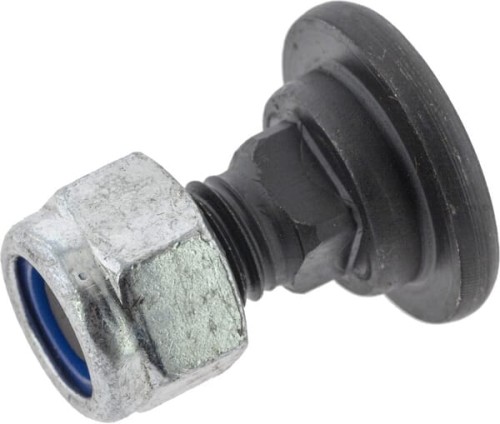 Śruba nożyka z nakrętką, M12 x 35 x 20 KT56403000KN - Intertraktor