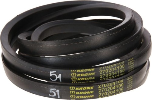 V-belt set (2) Krone 270204100 - Intertraktor