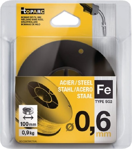 Drut spawalniczy SG2 0.6 mm 0.9 kg 086593GYS - Intertraktor