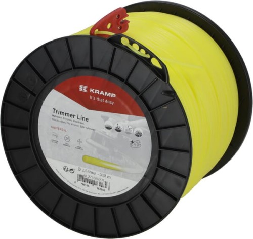 Żyłka tnąca Ø 2.65mm 358m okrągła żółta Kramp NL27358RKR - Intertraktor