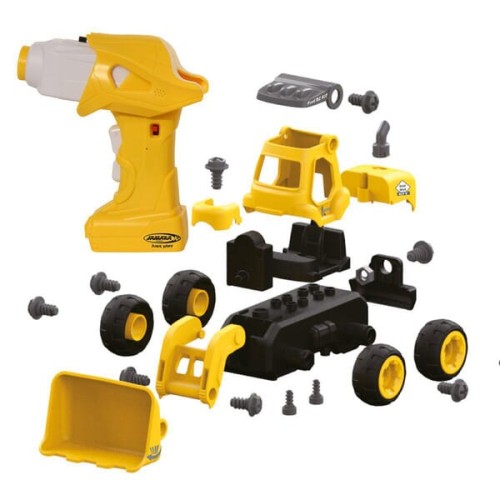 Ładowarka kołowa first RC kit 27 elementów z wkrętarką akumulatorową JA405225 - Intertraktor