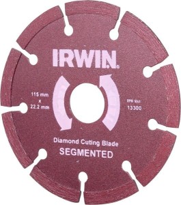 Tarcza diamentowa segmentowa Irwin, 115 x 22,2 1865011151