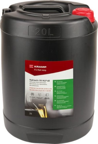 Olej hydrauliczny, 20l mineralny, HLP, ISO 68 Kramp 30321020WEKR - Intertraktor