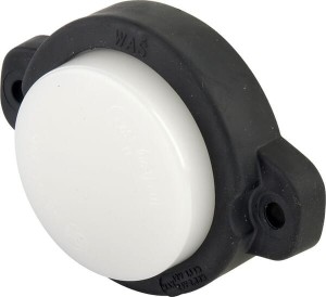 Lampa obrysowa LED, cytryna, 12/24V biała, przykręcana Waś 1400300782
