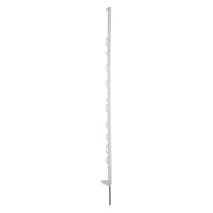 Palik ogrodzeniowy, polipropylenowy, standard 120 cm biały SS (10 szt.) 1666202FA