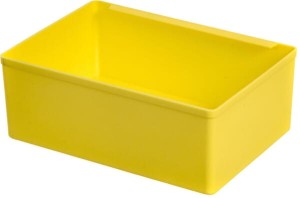 Wkład skrzynki 117x167x62 mm żółty z tworzywa, D62 2200560