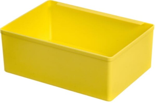 Wkład skrzynki 117x167x62 mm żółty z tworzywa, D62 2200560 - Intertraktor