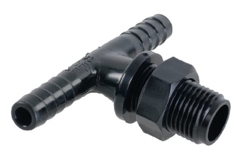 Złączka węża, trójnikowa 2x3/8"-11/16 8120NYB406TD - Intertraktor