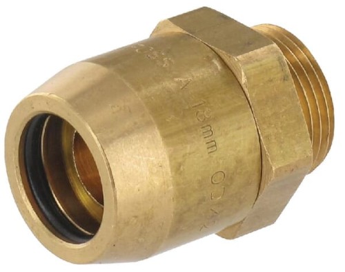 Króciec wkręcany, obustronny prosty, Wabco 8938030130 - Intertraktor