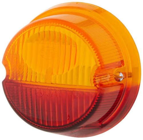 Klosz lampy, pomarańczowy/czerwony tylny prawy Hella 9EL088525001 - Intertraktor