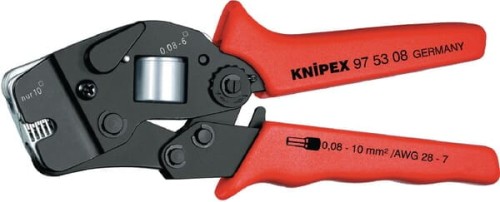 Kleszcze do końcówek tulejkowych Knipex, 190 mm TA975308 - Intertraktor