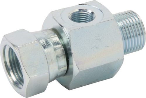 Złącze gwint zew./wew. 3/8" przyłącze manometru x 1/8" BSP VNBW06M02 - Intertraktor