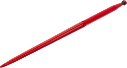 Ząb ładowacza, prosty, profil podwójne T 36x1100 mm końcówka szpiczasta z nakrętką M20x1.5 czerwony gopart FT14GP - Intertraktor