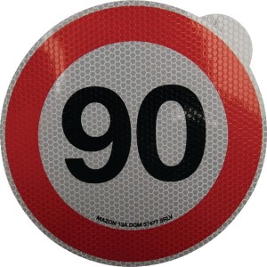 Naklejka 90 km Włochy WB7990IT