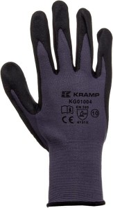 Rękawice z pianki nitrylowej, powlekane PCW 1.004 10/XL KG0100410