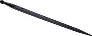 Ząb ładowacza, prosty, profil podwójne T 36x810 mm końcówka szpiczasta z nakrętką M22x1.5 czarny gopart FT1GP
