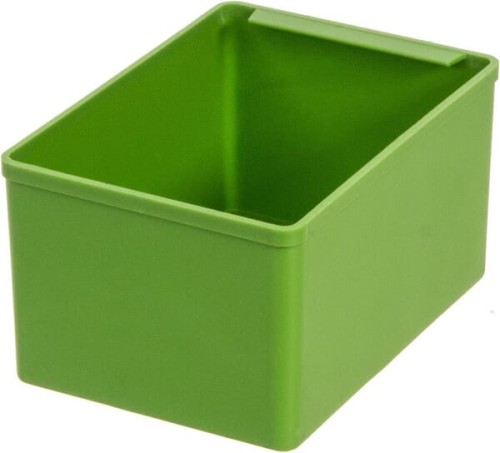 Wkład skrzynki 117x83x62 mm zielony z tworzywa, D62 2200570 - Intertraktor