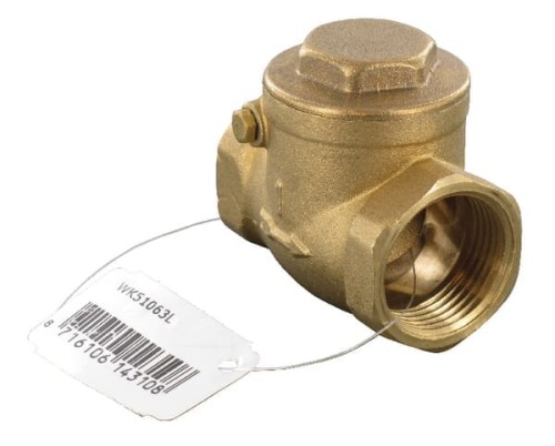 Poziomy zawór zwrotny gwint wew., 1" WK51063L - Intertraktor