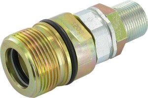 Szybkozłącze skręcane 1/2" gwint grodziowy M22x1.5 15L - gniazdo SKSF12N22