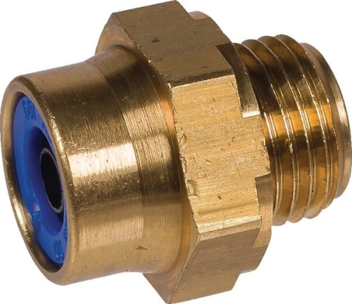 Króciec wkręcany, obustronny prosty, Wabco 8938000012 - Intertraktor
