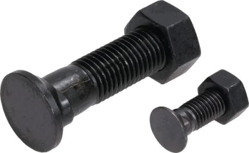 Zestaw śrub 1 szt. M12x35 mm podsadzenie owalne, 1 szt. M20x75 mm podsadzenie owalne + nakrętki TB40101 - Intertraktor