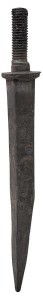 Ząb brony polowej prosty, M12, 14 x 150 mm, "GFN" 51201211010020