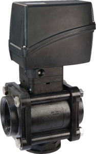 Elektryczny zawór kulowy 3-drożny 1 1/2" 853K25E66