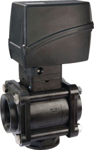Elektryczny zawór kulowy 3-drożny 1 1/2" 853K25E66 - Intertraktor
