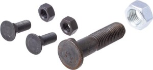 Zestaw śrub 2 szt. M12x35 mm podsadzenie 4-kt., 1 szt. M20x85 mm podsadzenie owalne + nakrętki TB30116