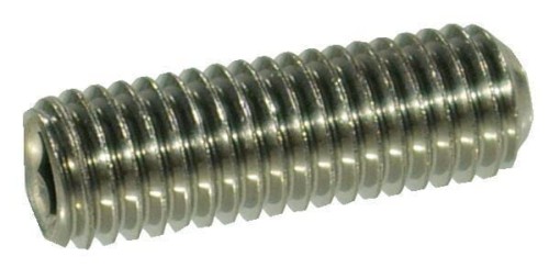Wkręt dociskowy DIN916 M10x30 mm ze stali nierdzwenej A2 Kramp 9161030RVSP025 - Intertraktor