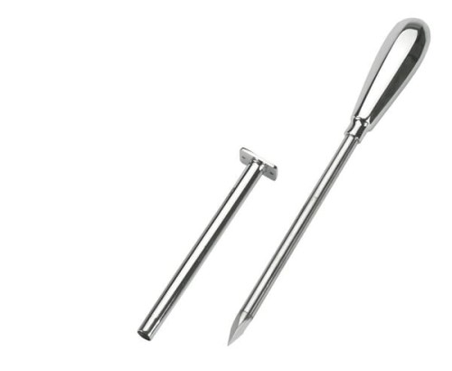 Trokar Ø 5 mm 9 cm metalowy uchwyt 211KER - Intertraktor