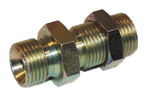 Złącze grodziowe proste gwint zew./zew. 3/8" BSP VNBS06 - Intertraktor