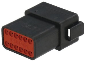 Obudowa wtyczki 12 P. Male DT DSDT0412PB