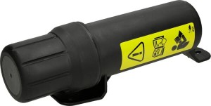 Pojemnik na dokumenty Ø 82 mm z tworzywa sztucznego, czarny Kramp MB115021