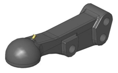 Zaczep kulowy K80® Krone Titan, XL, XXL 00647382A02 - Intertraktor