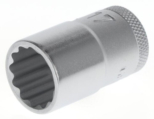 Klucz nasadowy 1/2" 12 kt. Gedore, 17 mm DPD1917 - Intertraktor