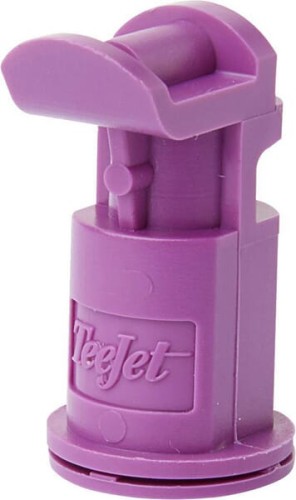 Rozpylacz dwustrumieniowy asymetryczny AI3070 110° 025 fioletowy z tworzywa sztucznego TeeJet AI3070025VP - Intertraktor