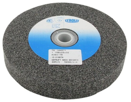 Ściernica ceramiczna Tyrolit, 150 x 25 x 32 mm szara 10A K36 1502510A36 - Intertraktor