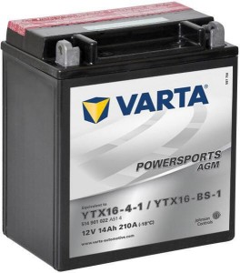 Akumulator 12V 14Ah 210A AGM Powersports VARTA 514901021I314PS