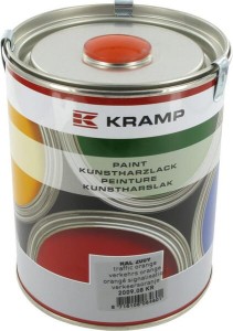 Lakier do maszyn RAL, 2009 pomarańczowy drogowy 1 l 200908KR