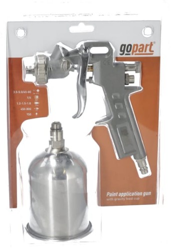 Pistolet do malowania zbiornik górny gopart, 750 ml LT402GP - Intertraktor