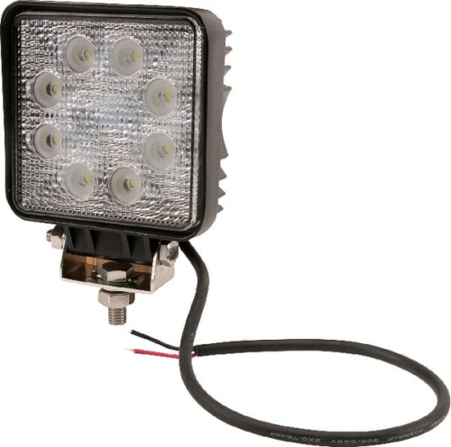 Lampa robocza LED, kwadratowa, 24W 1920 lm 10/30V światło rozproszone 8 LED gopart LA15025 - Intertraktor
