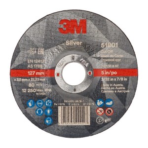 Tarcza tnąca 51801 T42 125x2.5x22.23mm 7100141069