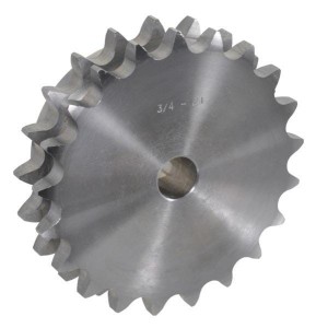 Koło łańcuchowe podwójne 15 zębów 3/4" łańcuch 12 B-2 Kramp SD3415